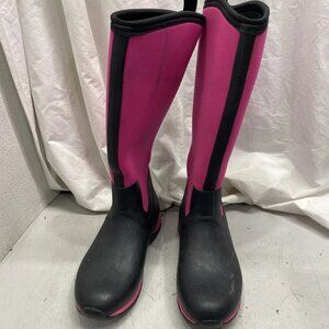 Muck Boots Arctic Ice Rubber Boots Round Toe US W10 Pink